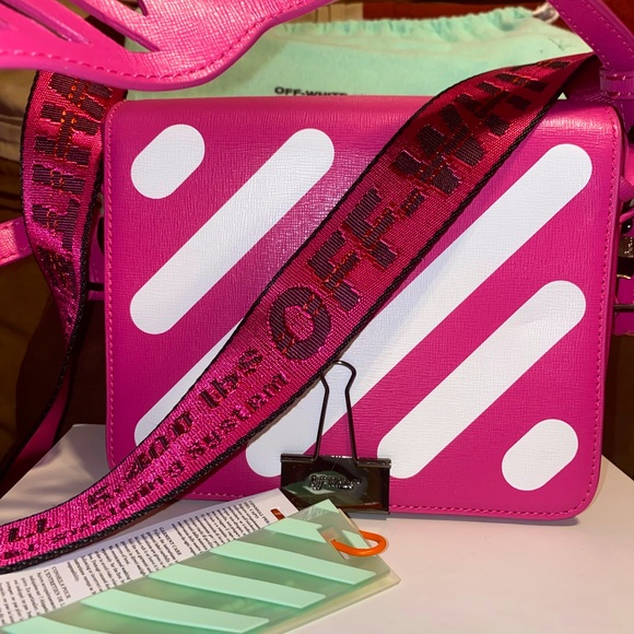 Off-White Handbags - OFF-WHITE Virgil Abloh - DIAG TWO-TONE CROSSBODY BAG